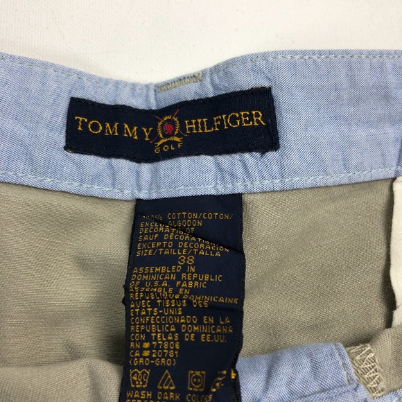 Tommy Hilfiger Khaki Shorts sz 38 - Picture 2 of 4